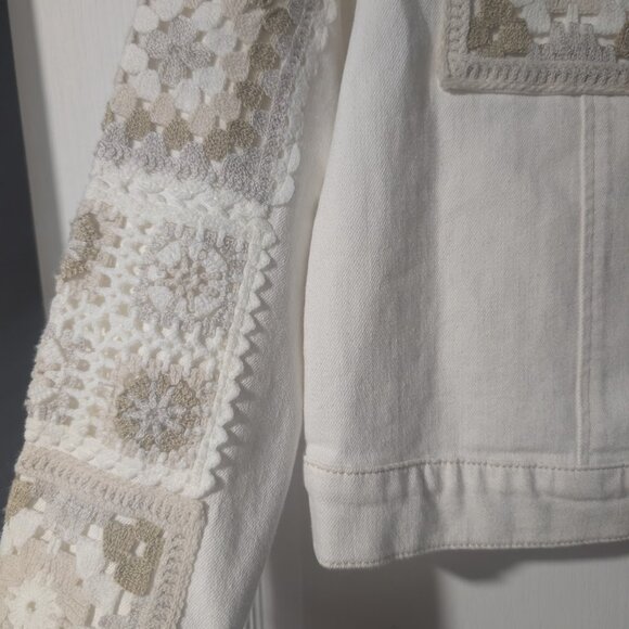 Rails | Lido Jacket Vintage Ecru Crochet - Picture 8 of 13